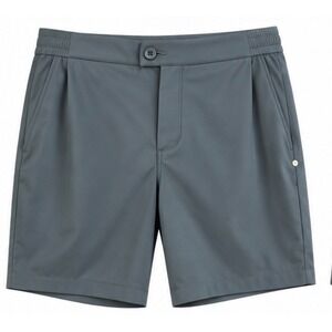 Vuori Meta Shorts Mens Size 34 Charcoal Grey EUC Performance Activewear